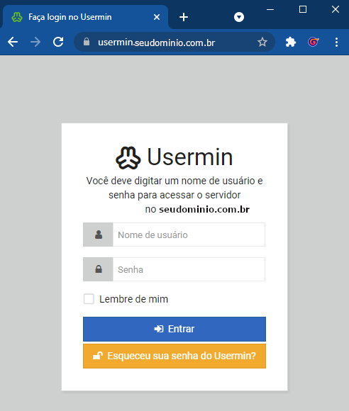 UserminLogin